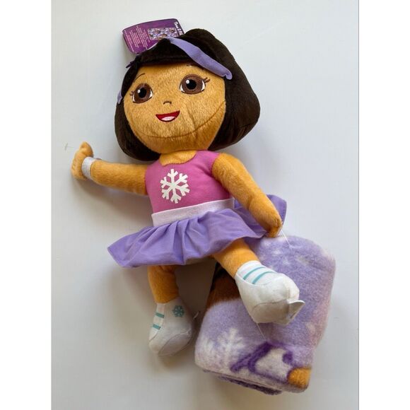 Dora The Explorer Throw And Pillow Set - Picture 1 of 9